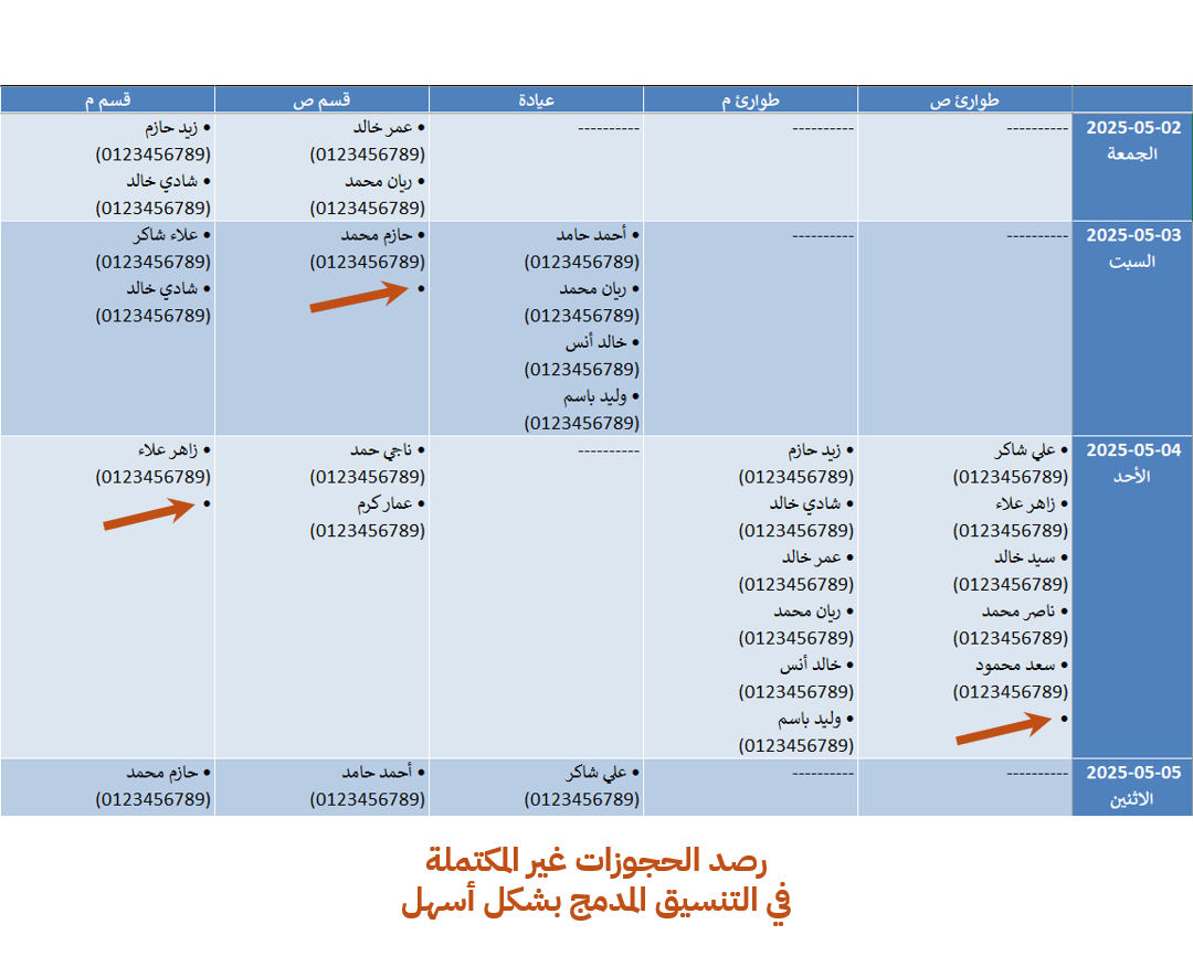 رصد العجز (مدمج)