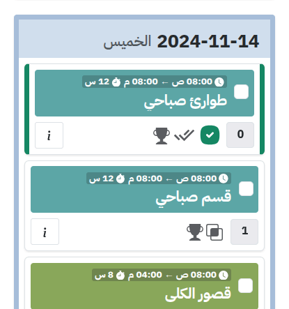 مؤشرات حالة الوردية